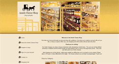 Desktop Screenshot of amishcheeseshop.com